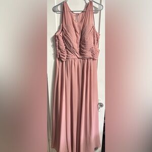Blush Pink bridesmaids dress